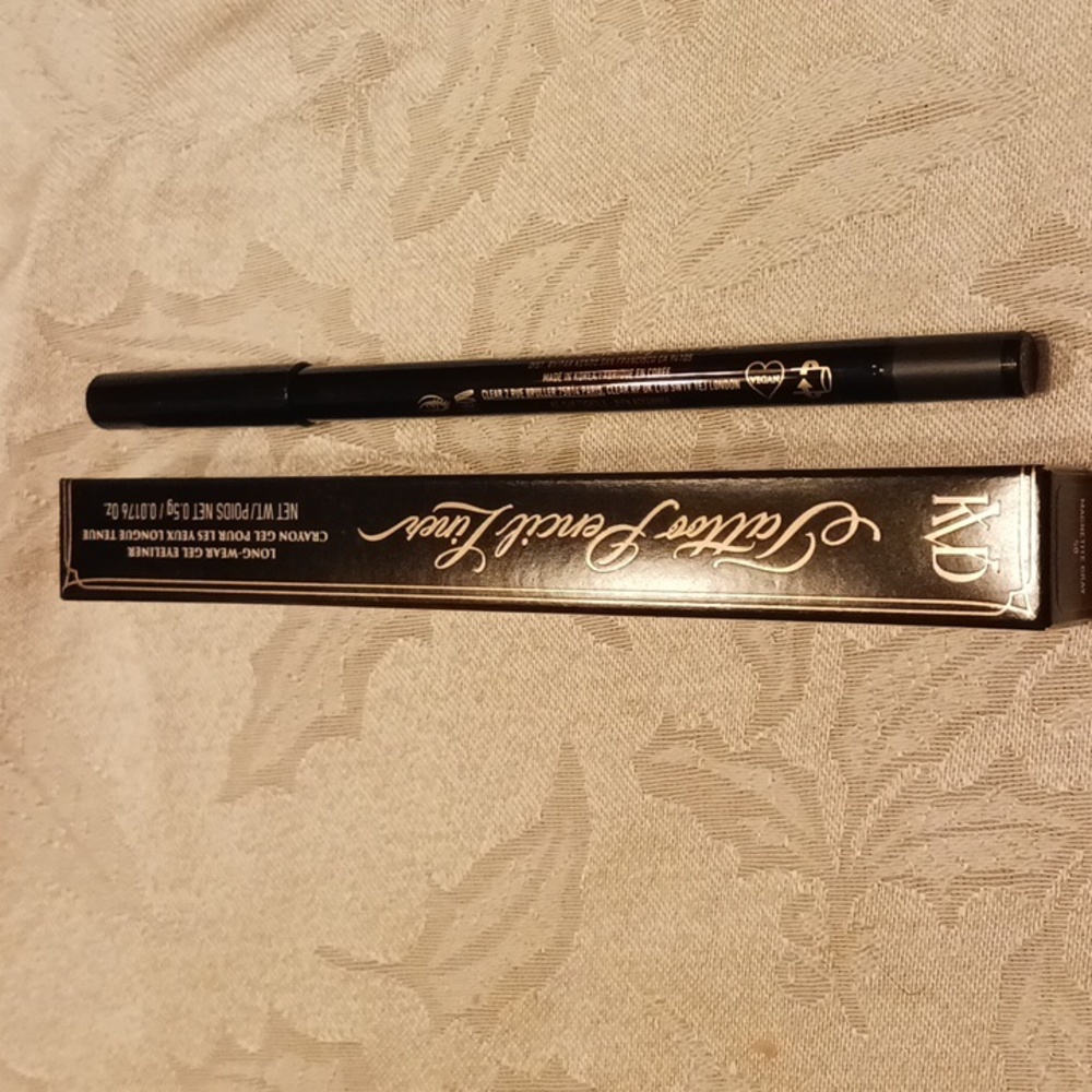 Kat Von D tattoo pencil liner Magnetite Gray New